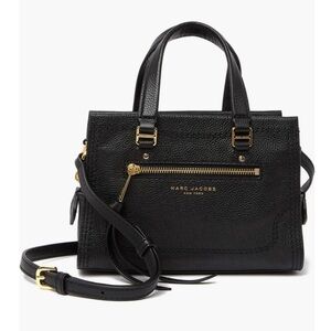 Marc Jacobs Mini Cruiser Pebbled Leather Crossbody Satchel